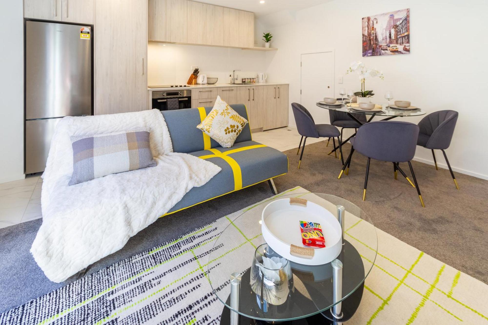 Central Escape On Cashel Street 2 Bed 2 Bath Christchurch Exteriér fotografie
