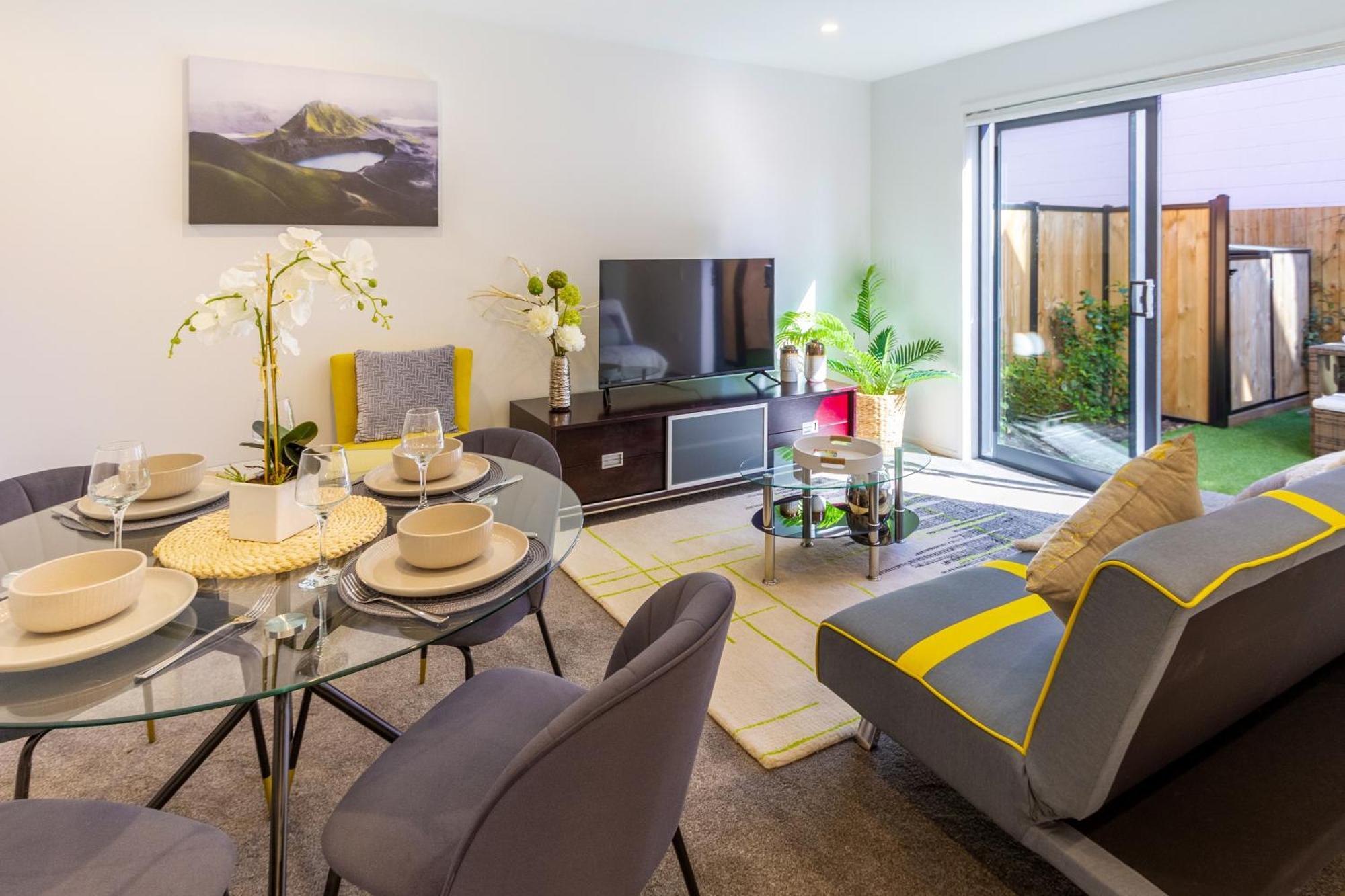 Central Escape On Cashel Street 2 Bed 2 Bath Christchurch Exteriér fotografie